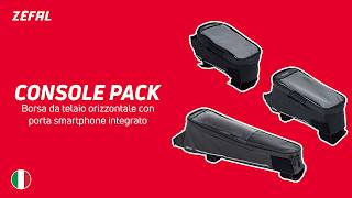 Console Pack - Borsa Da Telaio Orizzontale Con Porta Smartphone Integrato