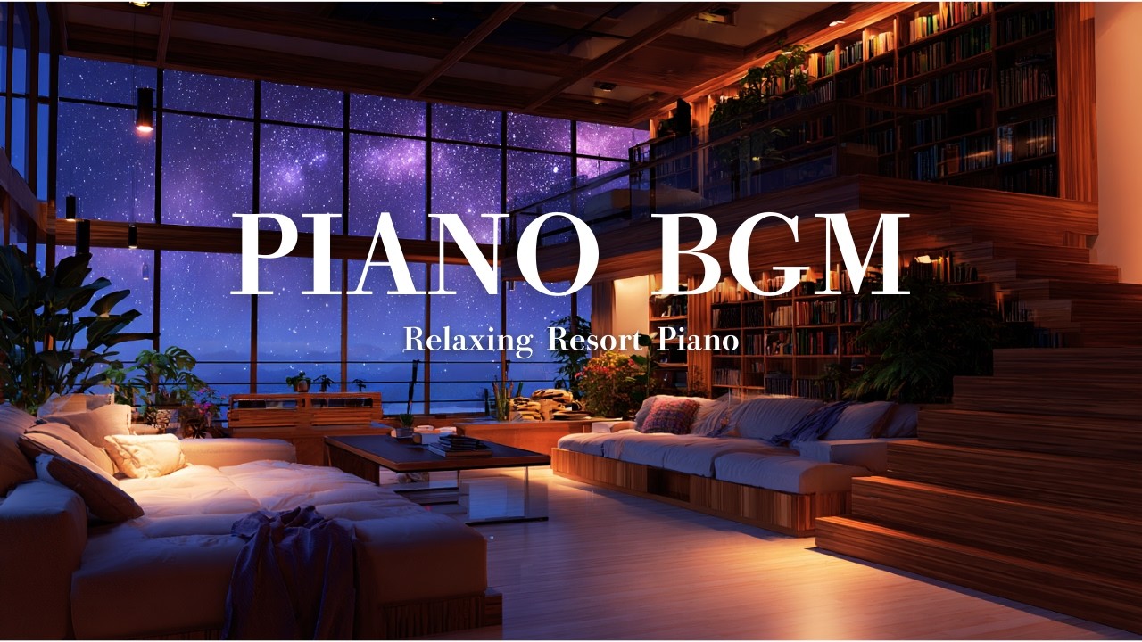 【 Piano Sound 】星空を見上げて聴くピアノサウンド🎹 | 癒される浄化のピアノBGM | リラックスできる音色🎵  #piano #ピアノbgm