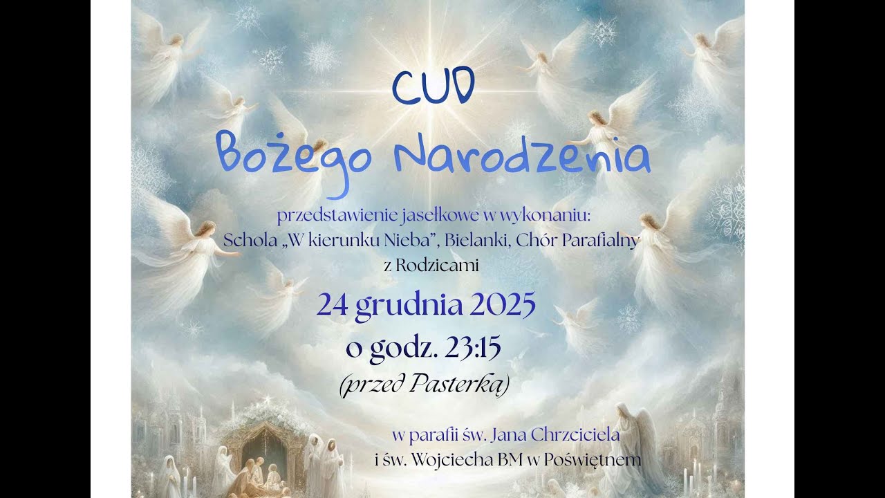 Jasełka 2025 Cud Bożego Narodzenia