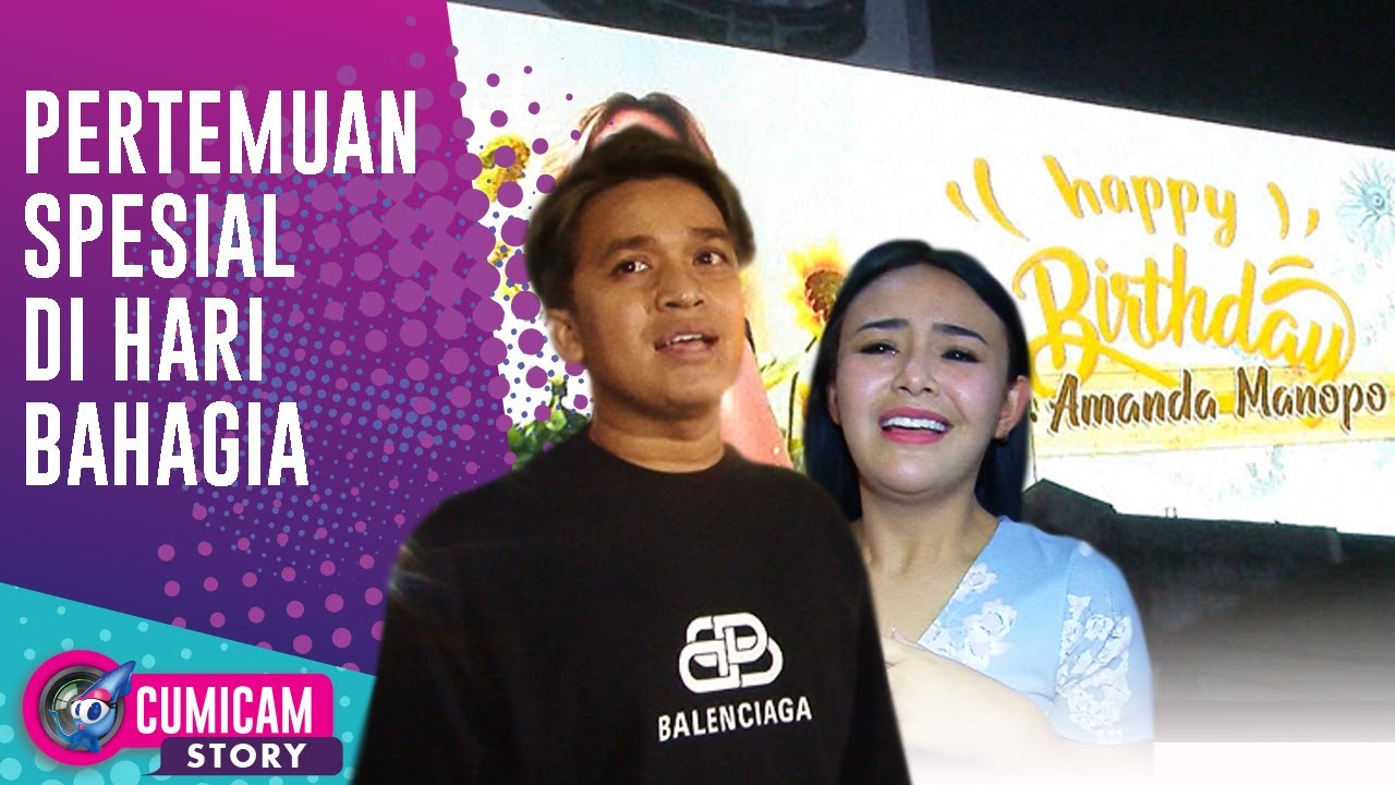Dapat Kejutan Ultah Bertubi-tubi, Amanda Manopo Akhirnya Bertemu Keluarga Billy Syahputra - Cumicam