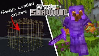 How To Get Always Loaded Chunks in Survival Minecraft! (Extremely OP BUG)