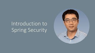 34 Introduction to Spring Security