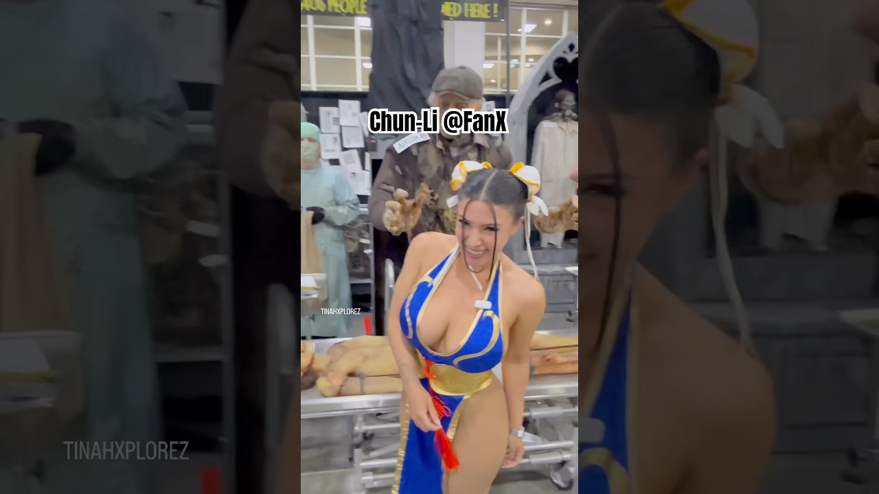 Chun-Li at FanX! #viralshort #cosplay #foryou #fanx #slcutah