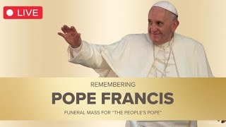 STREAMING NOW: Procession for Pope Francis through Rome