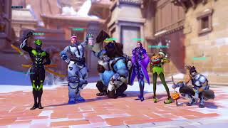 Genji triple kill on Nepal - Overwatch