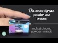 Chrome Puder von essence – Anwendung mit Nagellack (melted chrome powder – 05  miracle)