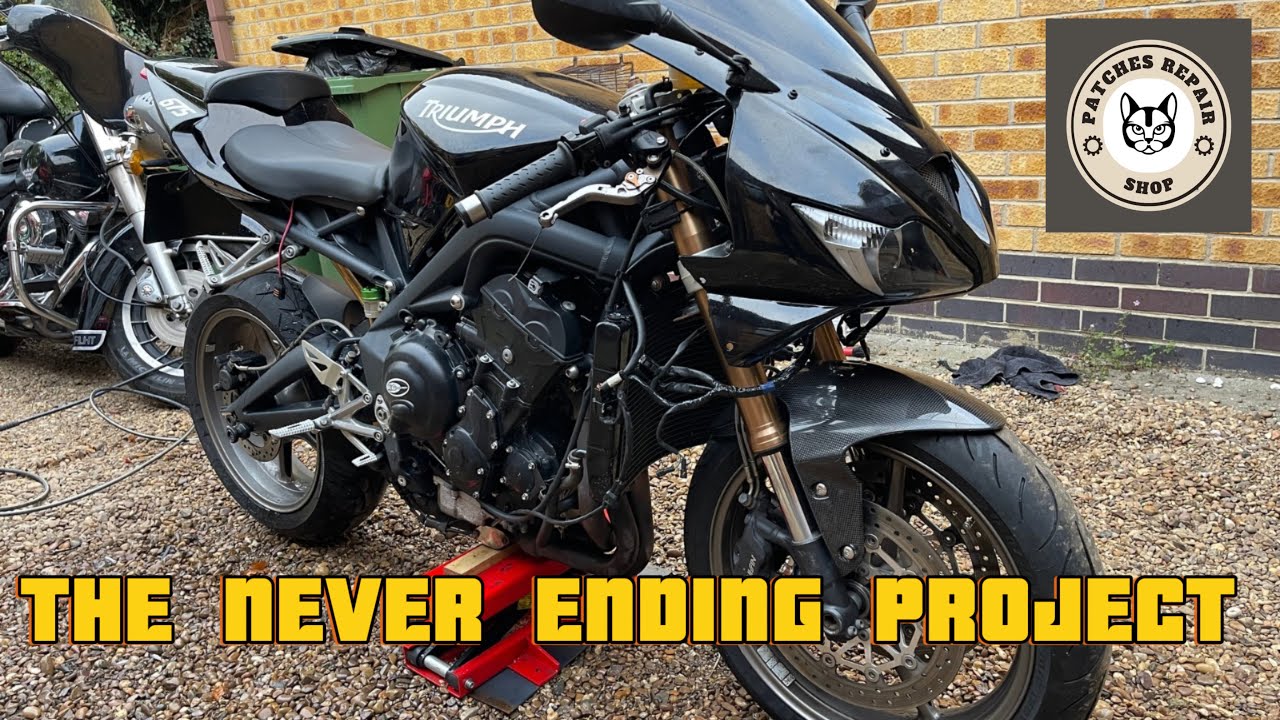 TRIUMPH DAYTONA REBUILD PT5 #байк #мотоцикл