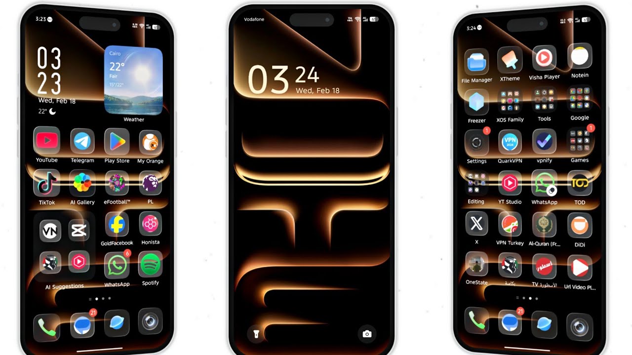 تحديث XOS 16 | تثبيت ثيم Liquid Glass لجميع اجهزة انفينكس 