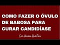 ÓVULO DA BABOSA - cura da candidíase!