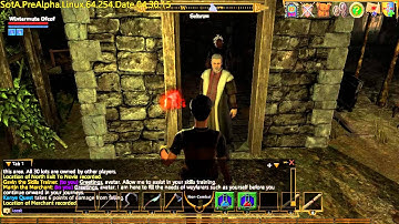 Shroud of the Avatar PRE-ALPHA R17 First Look (native on Fedora 20 Linux)