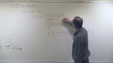 EE 306 - Signals and Systems II - Lecture 30 - Stationarity