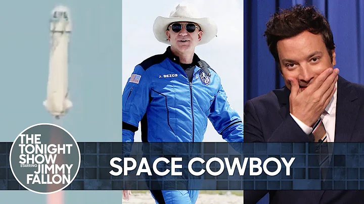 Jeff Bezos Wears Cowboy Hat to Space Aboard Phalli...