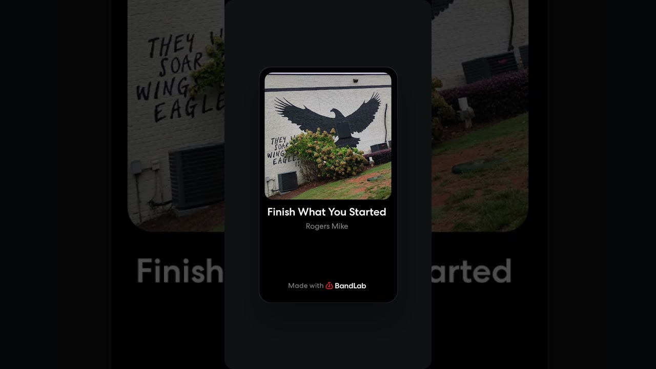 Finish What You Started (Good Landing Recovery) 