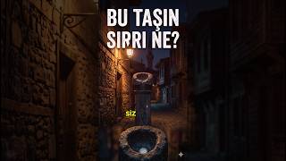 Osmanlı'nın En Zarif Sırrı: Sadaka Taşları! 🤫🪨 #Tarih #shorts  #tarih #ilginçbilgiler #keşfet