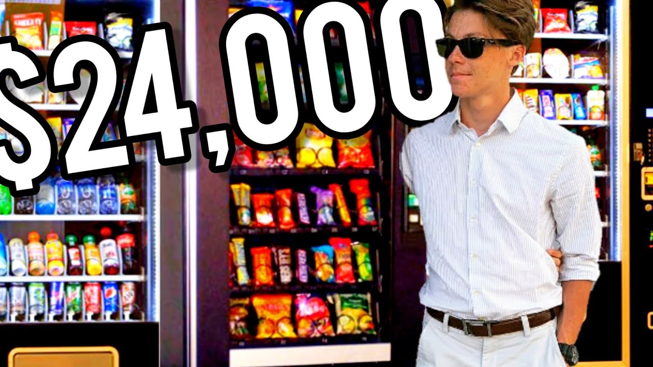 Teenager Spent 24 000 To Buy A Vending Machine Business Route YouTube