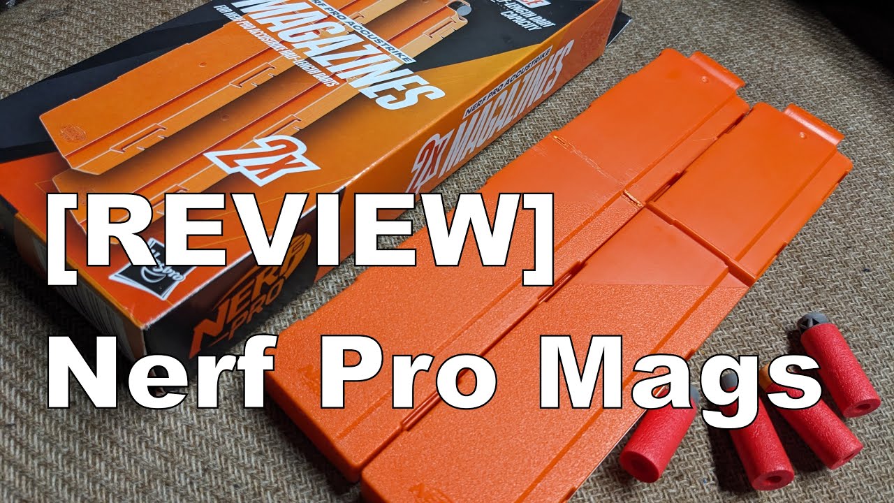 REVIEW Nerf Pro half dart magazines