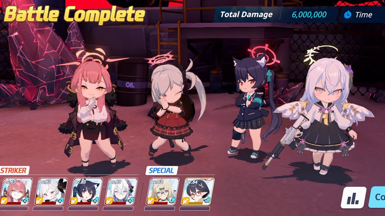 [Blue Archive EN] Binah Chroma Raid Outdoor Extreme mode | F2p strat