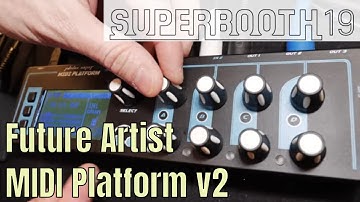 Superbooth 2019: Future Artist MIDI-Platform Redesign