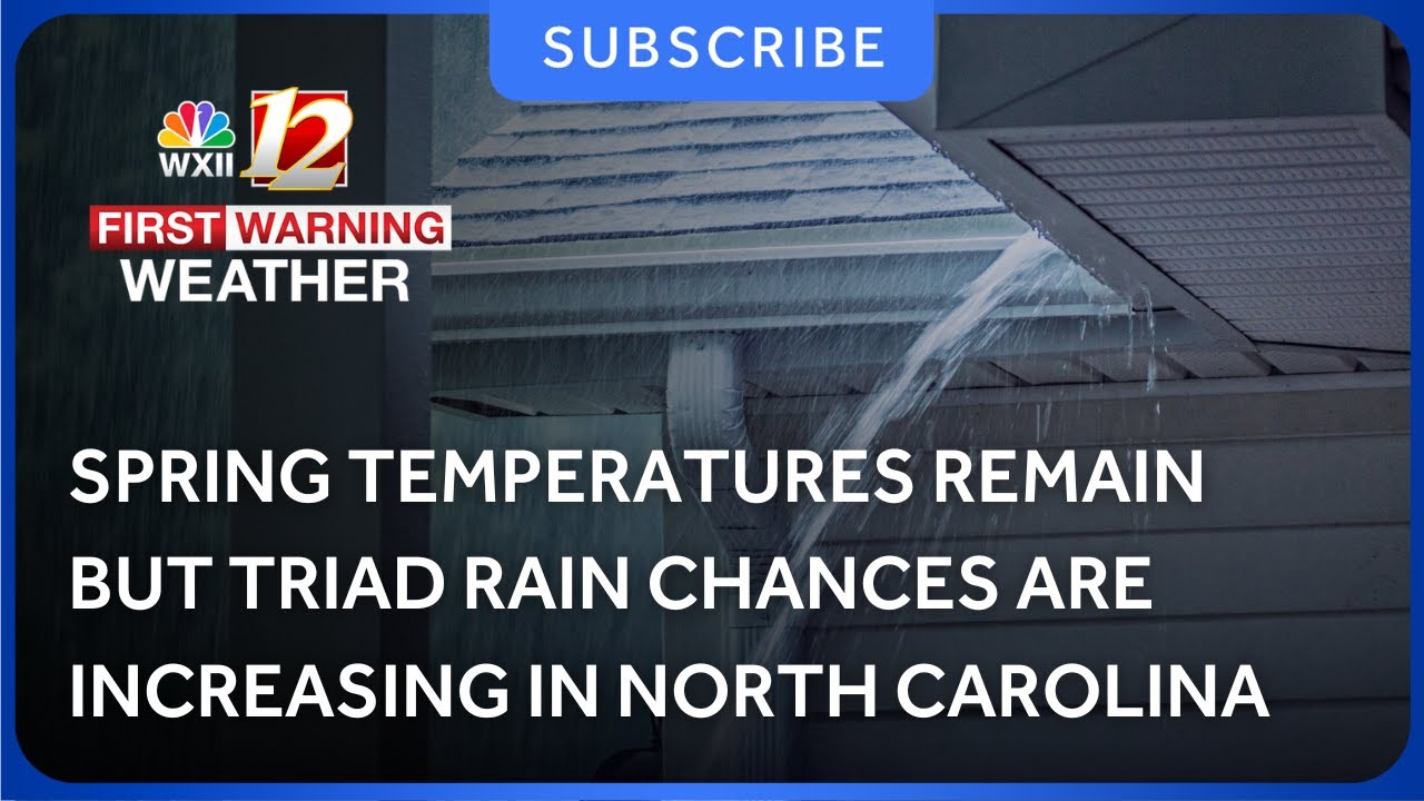 Spring Showers Ahead: Triad's Rain Chances on the Rise! - YouTube