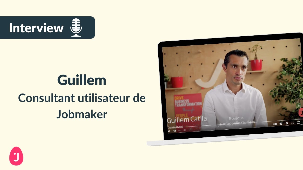 Interview Guillem - Utilisateur de Jobmaker