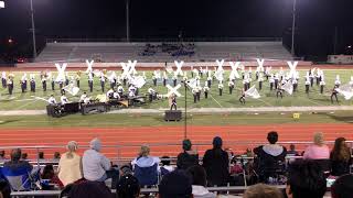 Valencia Tiger Regiment Marching Band at Champs in Riverside 2017