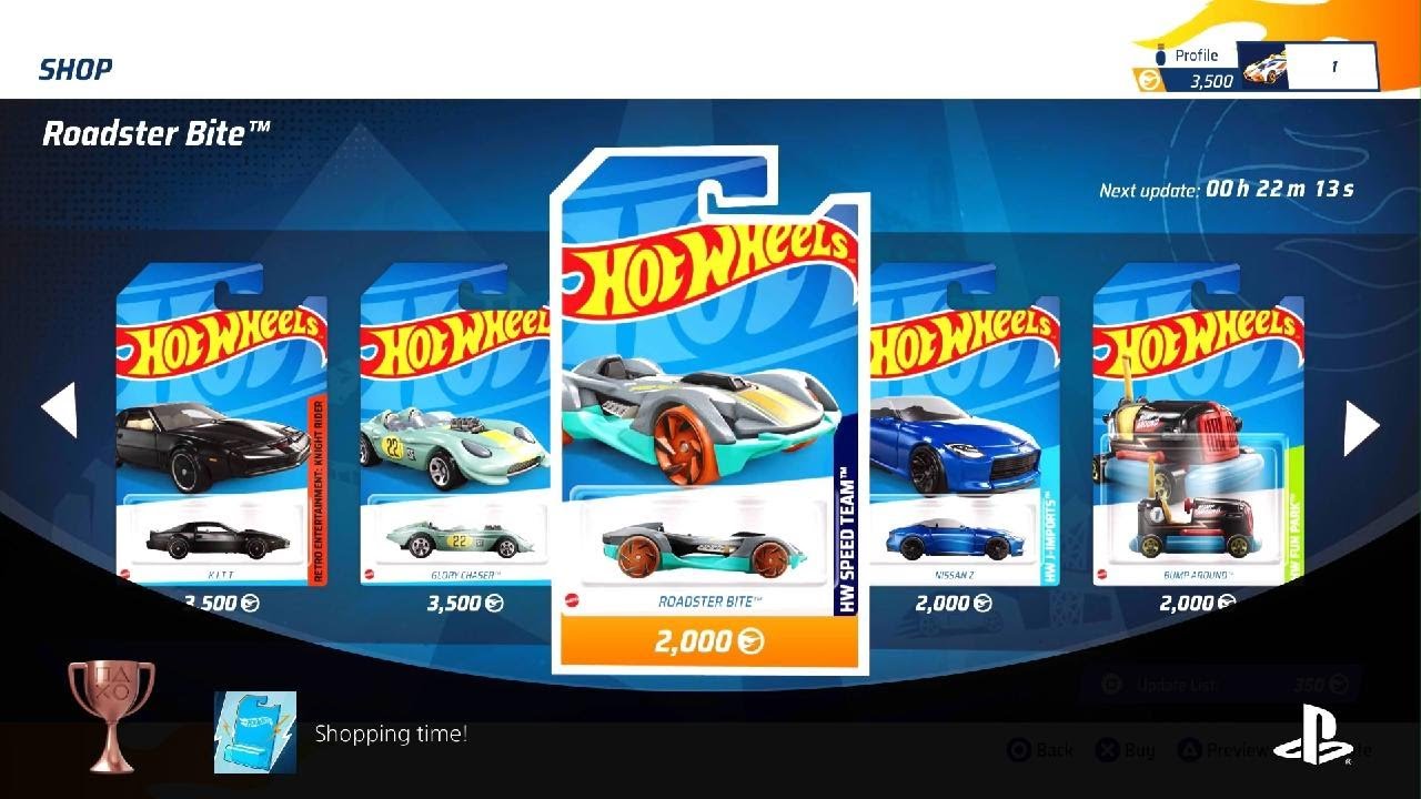 HOT WHEELS UNLEASHED 2 - Turbocharged @PS5 🏆 Shopping time! (BRONZE)