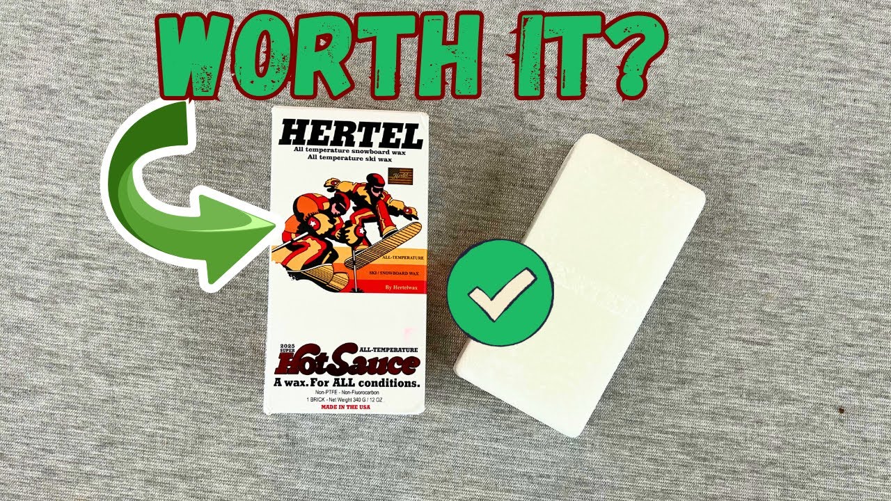 Let's Wax My Skis- Hertel Super Hotsauce Wax - It's SMOOTH