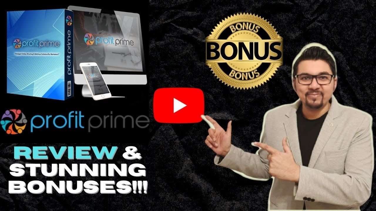 PROFIT PRIME Review⚡📲⚡Run Unlimited Webinars/Video Meetings At A Low One Time Price⚡📲⚡XL Bonuses💸💰💲