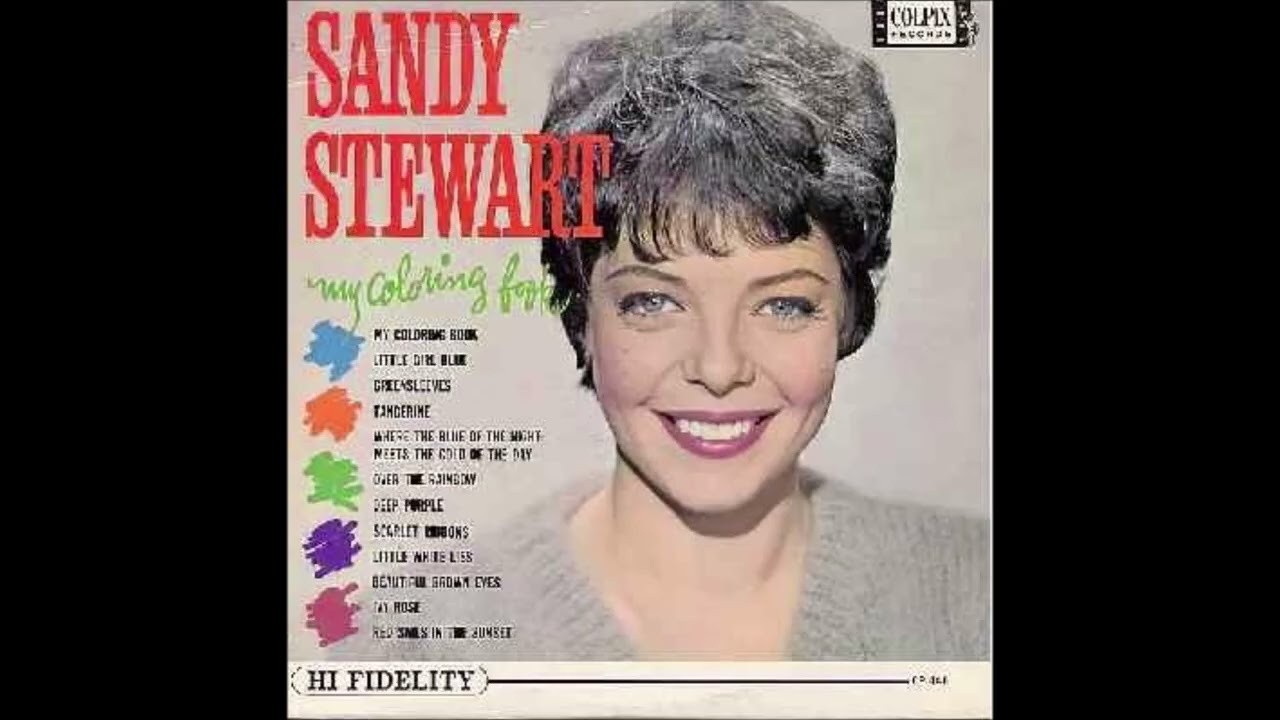 Sandy Stewart - My coloring book (1963) - YouTube