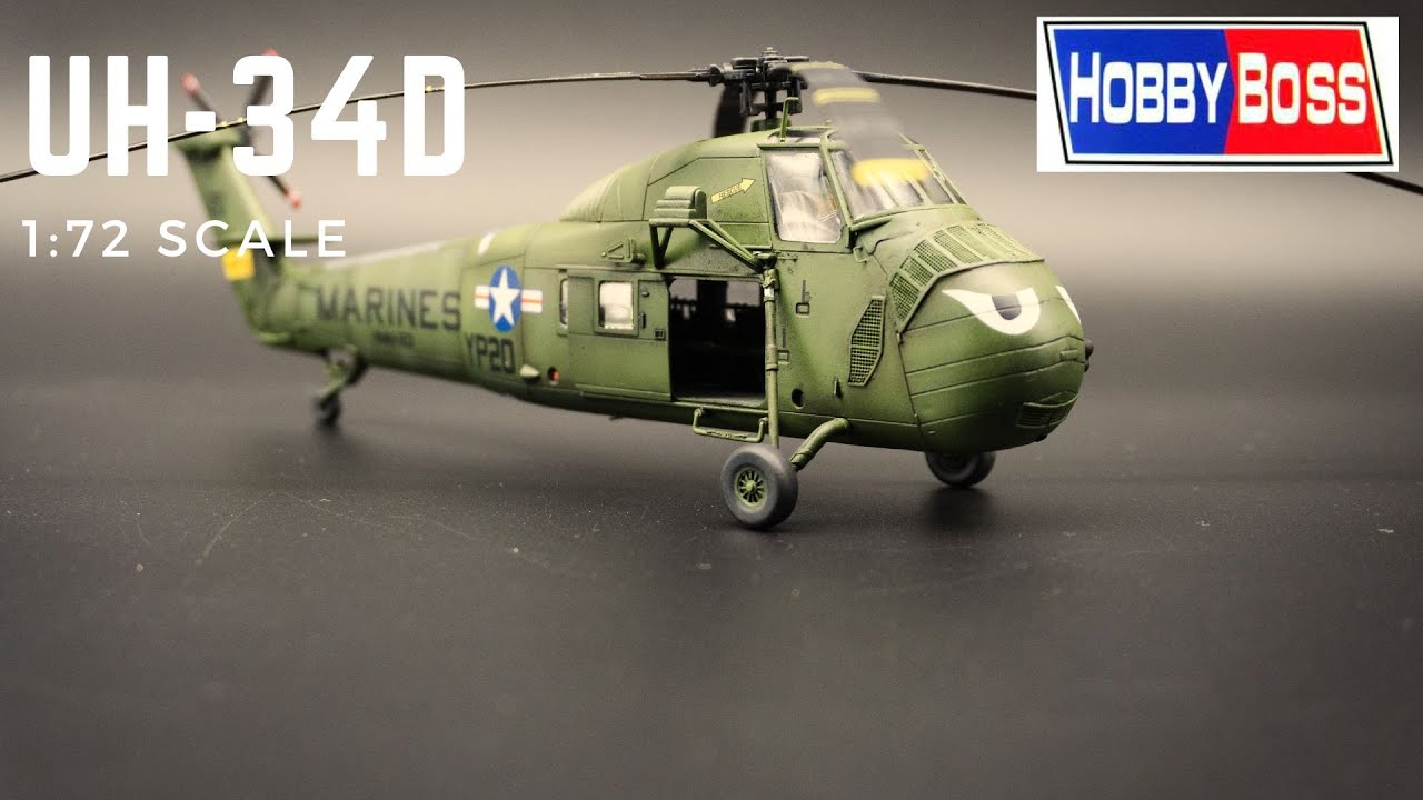 Hobby Boss UH-34D 'Choctaw' 1:72 Scale