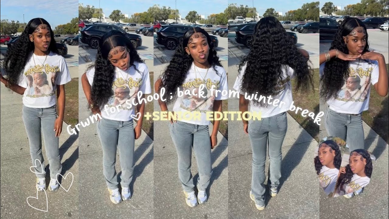 GRWM: School Edition ❄️ First day back from winter break! | Da Bomb Princess 