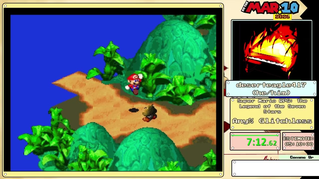 RGLtv Presents: Do The Mar.10 2026 Marathon: Super Mario RPG (any% Glitchless) by deserteagle417