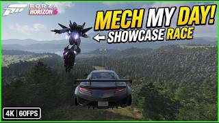 Forza Horizon 6 - "Mech My Day" First Showcase Event vs Chaser Zero Mech (4K 60FPS)
