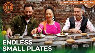 300 Asian Plates on a MasterChef Sushi Train | MasterChef Australia: Back to Win