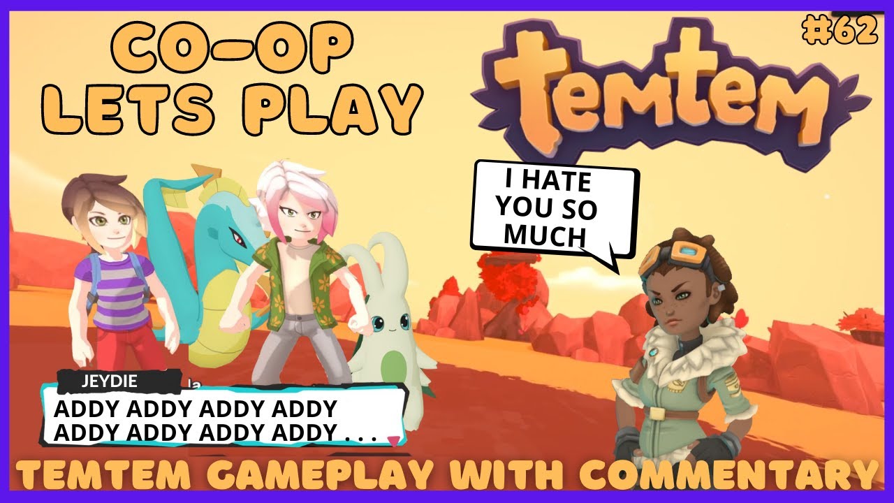 TemTem (Steam): -  The Return Of Adia Turay - Co-op Let's Play With Commentary - Part 62