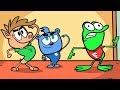 Youtube Thumbnail New Cartoon! HobbyKids Adventures Cartoon Episode 1 | Hobby Kids Try to Skip Bedtime