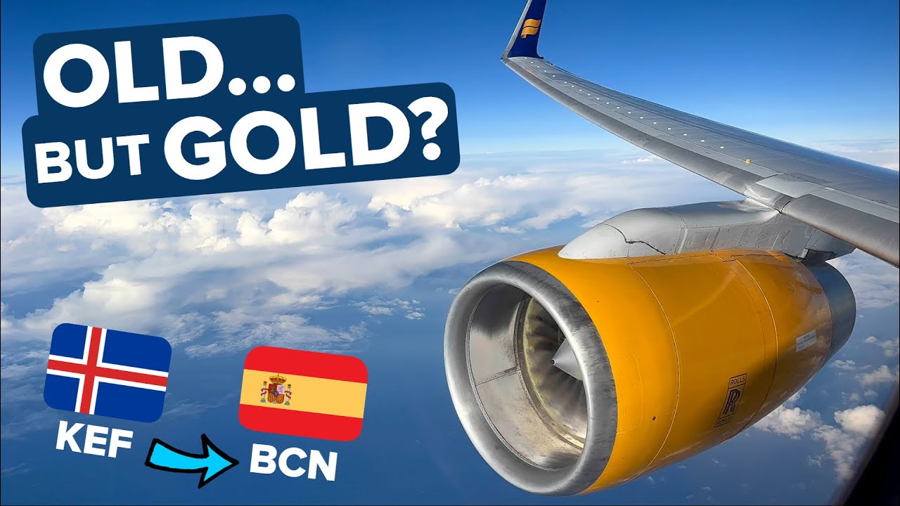 I Flew Icelandair’s BOEING 757 | Keflavík to Barcelona | Economy