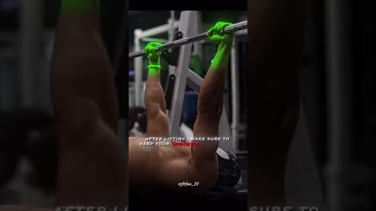 perfect way to do bench press 