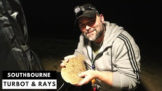 Beach Fishing Southbourne - Turbot and Small Eyed Rays