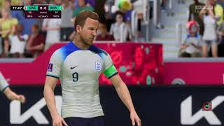 FIFA 23 england vs brazil world cup