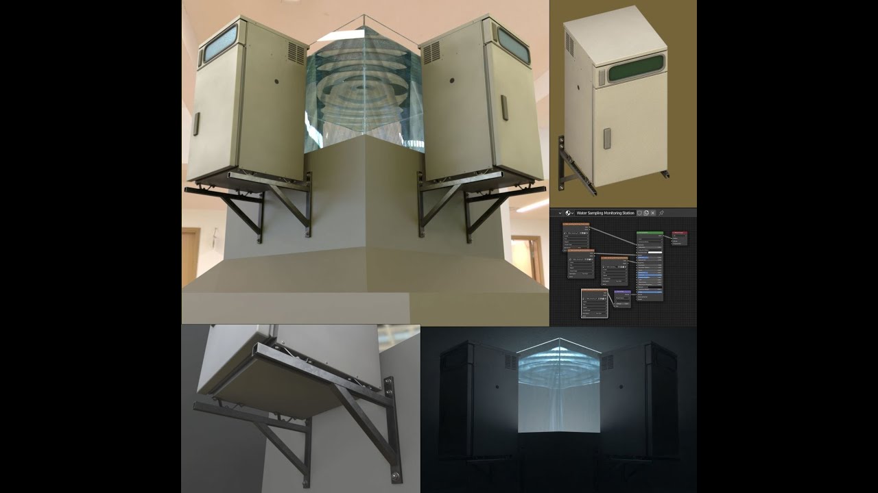 Water Sampling Monitoring Station (Remastered)