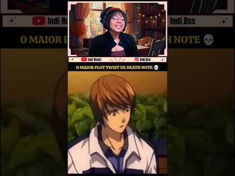 🧠 Se liga nesse plot twist! #react #parodia #redublagem #deathnote