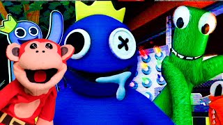 El Mono Sílabo Se Enfrenta A Los Rainbow Friends