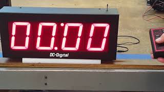 DC-40T-DN-W (Wireless Countdown Timer with Digit Shift)