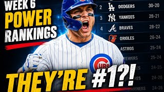 MLB WEEK 6 Power Rankings SHOCKER! The Cubs Are REALLY #1?! | Mets Fans React