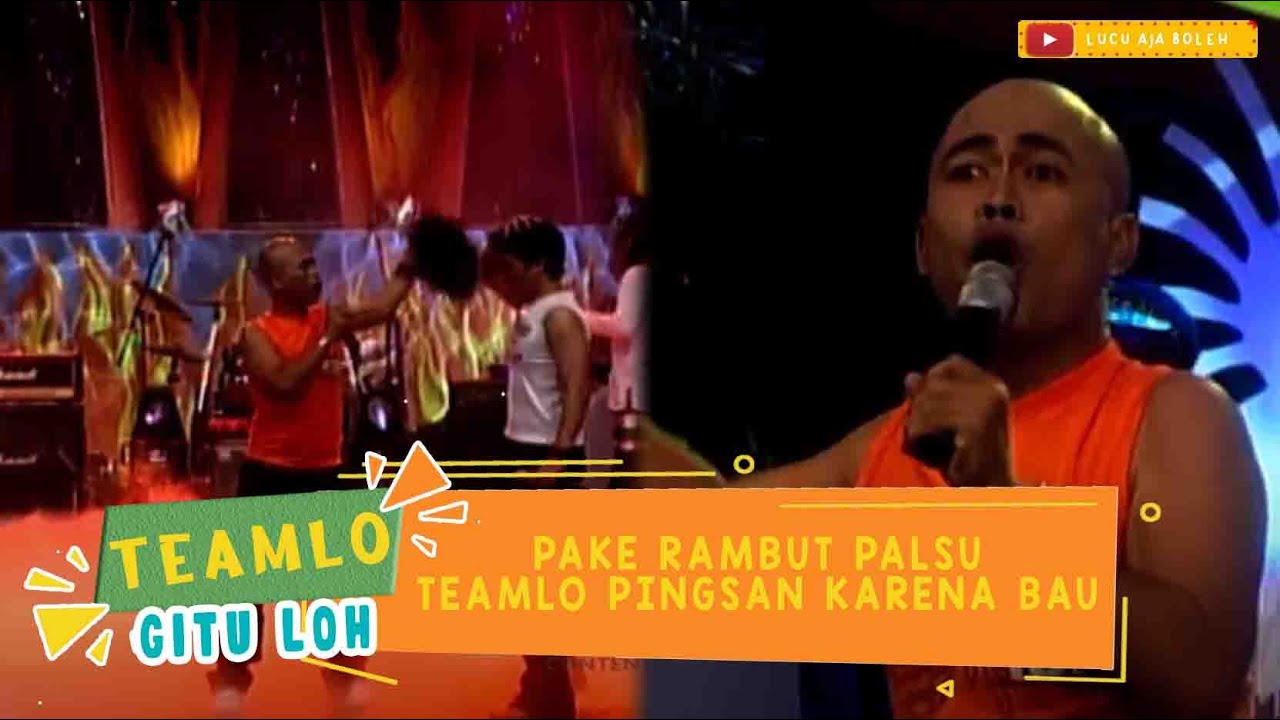 Teamlo Rambut PAKE RAMBUT PALSU TEAMLO PINGSAN KARENA BAU - TEAMLO GITULOH - YouTube