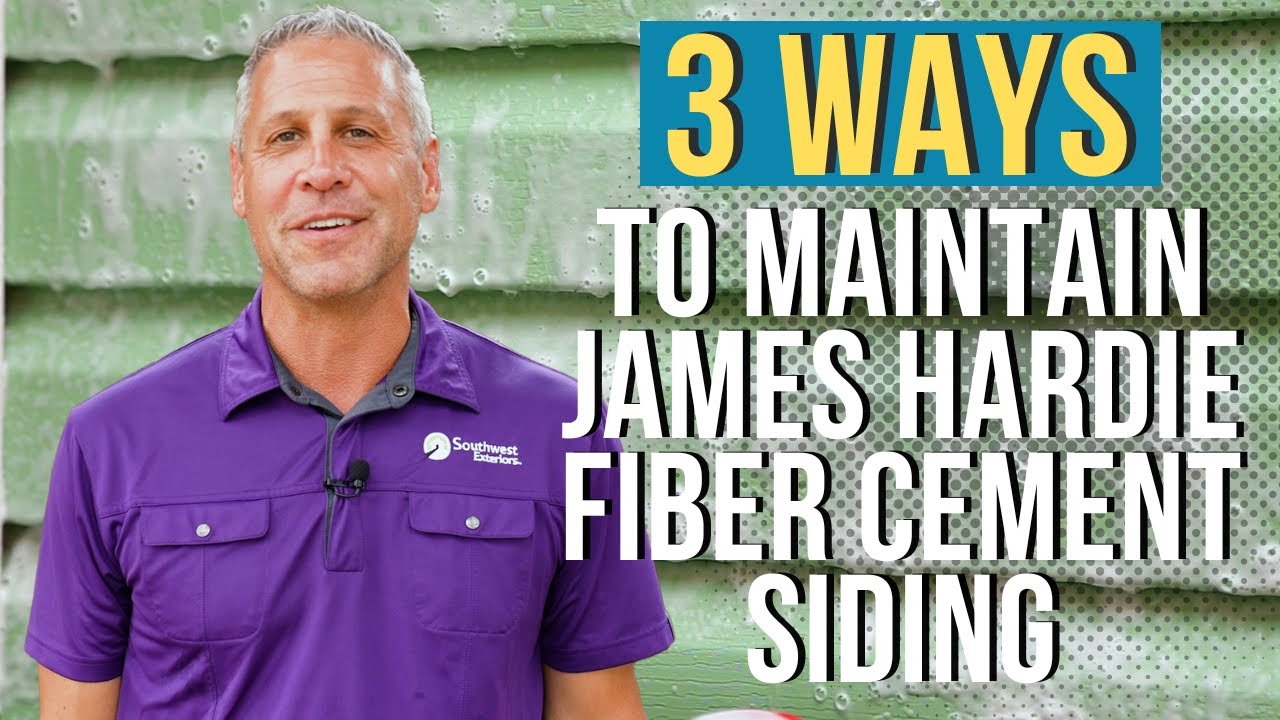 3 Ways To Maintain James Hardie Fiber Cement Siding