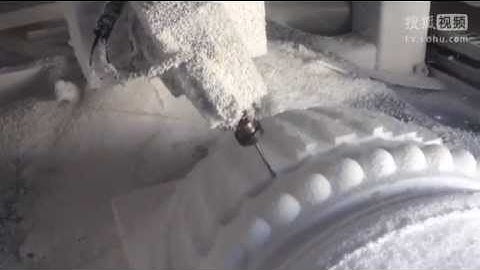 180° Moving Head 4 axis CNC Router for Foam/EPS Processing