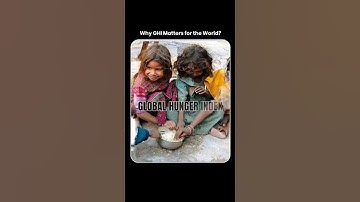 👈Global hunger index 2024