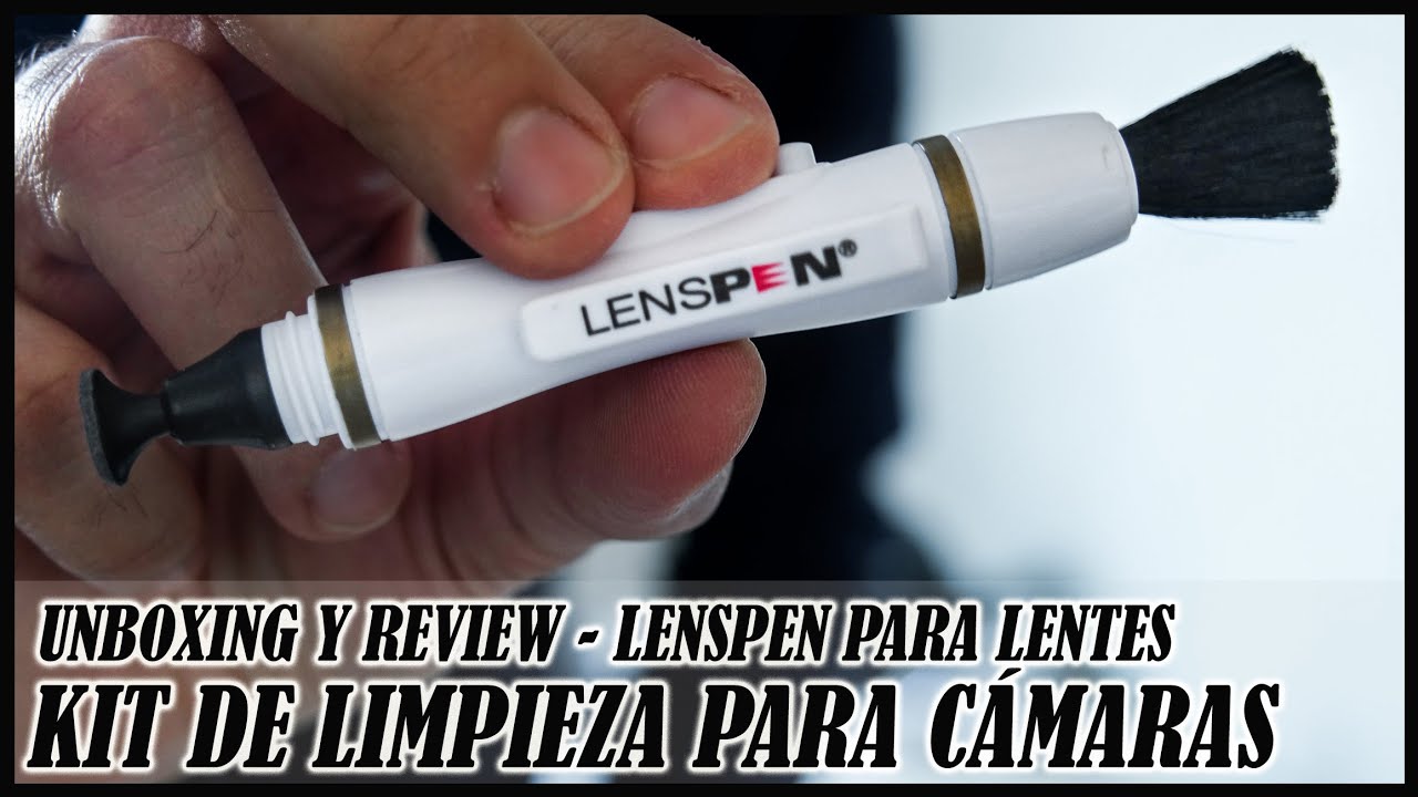 Pack Kit de Limpieza para CÁMARAS Y LENTES LENSPEN - Cámara MIRRORLES DSLR VR Unboxing y Review